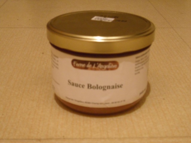 Sauce bolognaise 400gr  pour 4 -5 personnes 