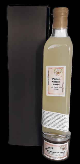 Coffret apéro zoiseau vert
