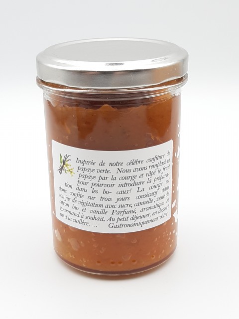 Confiture de courge à la mode Créole