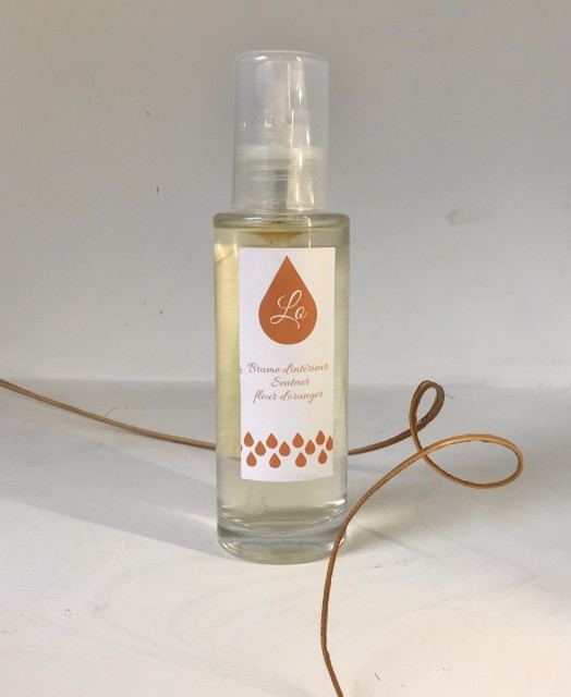 Parfum d 'intérieur brume d oreiller  senteur fleur doranger 100 ml