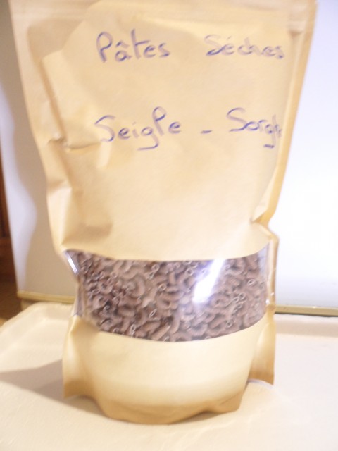 Pâtes séches seigle  sorgho 