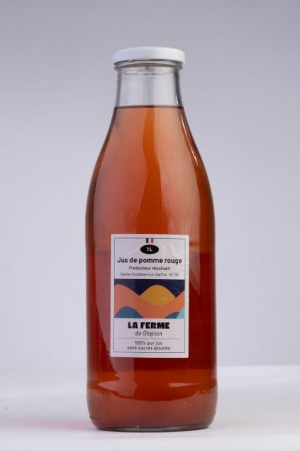 Jus de pomme rouge 25cl 