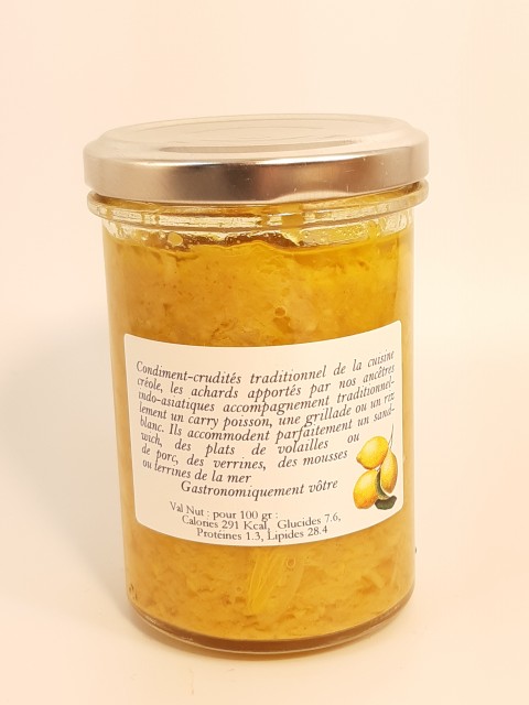 Achards de citron