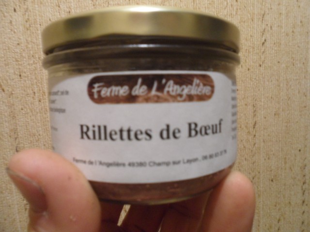 Rillette de boeuf 