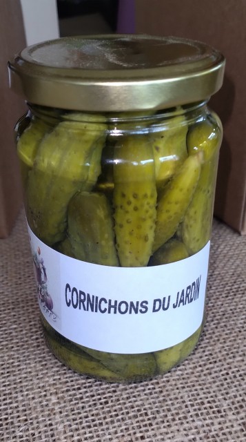 Cornichons du jardin 
