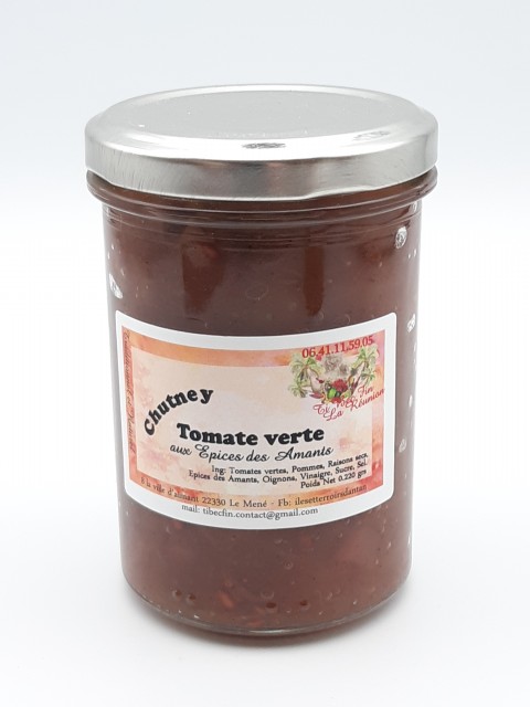 Chutney de tomate verte